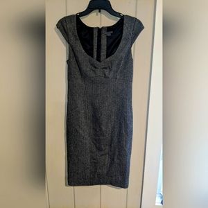 A/X Armani Exchange Grey Tweed Sheath Dress